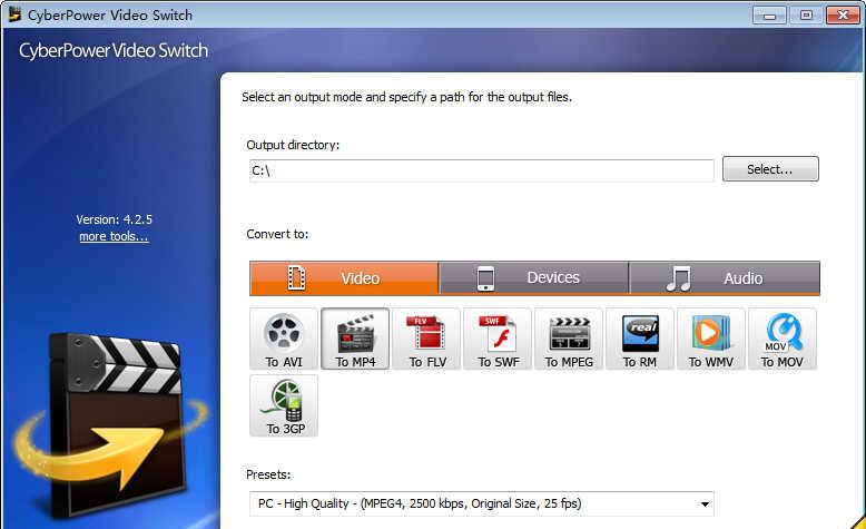 CyberPower Video Switch[Ƶת] v4.2.5 ע